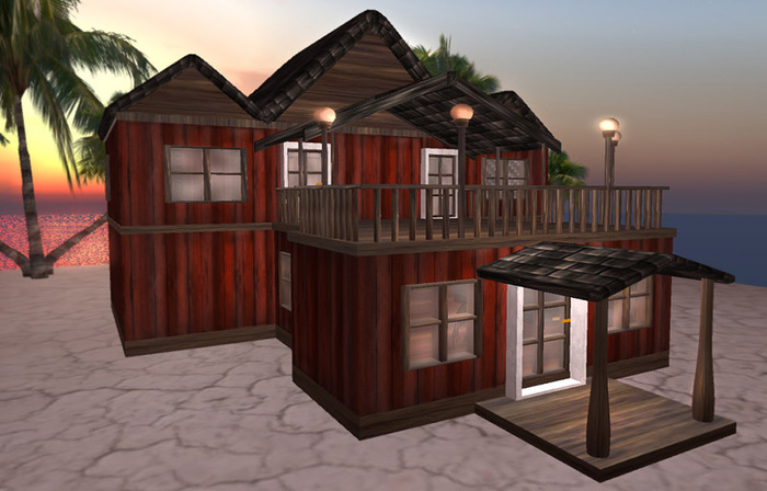 Forest house - for tiny avatars