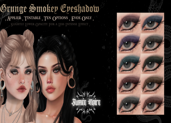 fumee noire - Grunge Smokey Eyeshadow
