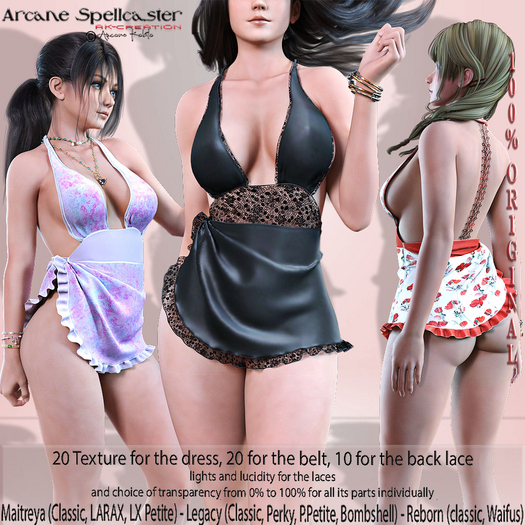 BOX DEMO Dress Kessie *Arcane Spellcaster* add me