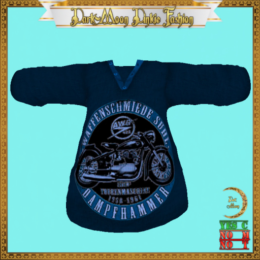 *DM* Biker AWG Shirt Blue