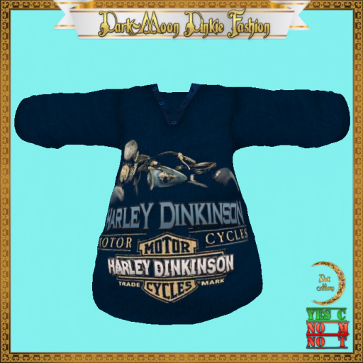 *DM* Biker Dinkinson B Shirt Blue