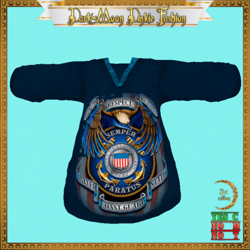 *DM* Biker Semper Shirt Blue