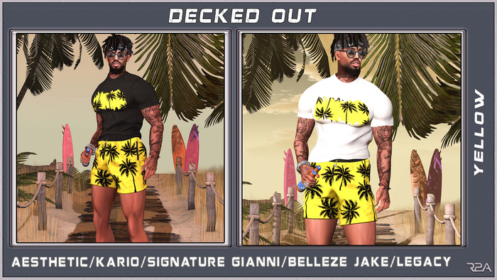 R2A-DECKED OUT YELLOW