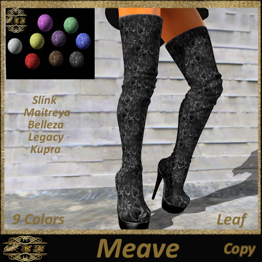 ::REA:: Meave Boots Leaf