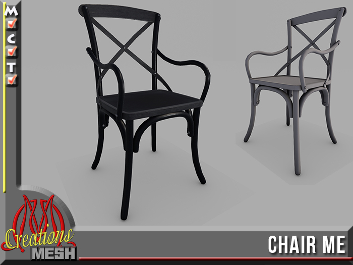 |Chair |Furniture |PBR Chair ME Full Perm Mesh box, chair from bended wood