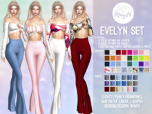 May24 - Evelyn Set - Maitreya LaraX, Legacy/Perky/Bombshell, Kupra, Reborn/Waifu