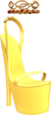 May24 - Donia Heels Yellow - Maitreya, Legacy, Ebody Reborn, Kalhene Erika, Belleza GenX 