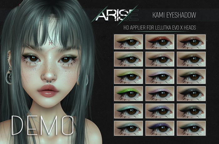 .ARISE. Kami Eyeshadow DEMO