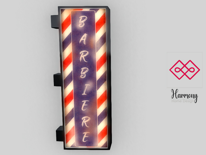 **DISCOUNT**Harmony Home Design - Italy Barber Sign