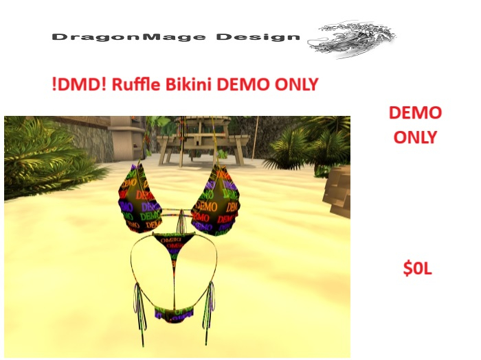 !DMD! Ruffle Bikini Maitreya Demo Only  Box
