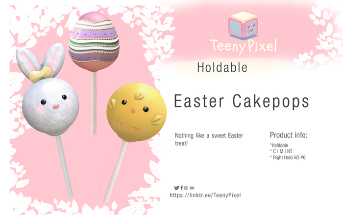 [TP] Easter Cake pops - ChikinPop