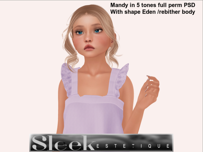 Mandy in 5 tones full perm PSD updated the vender