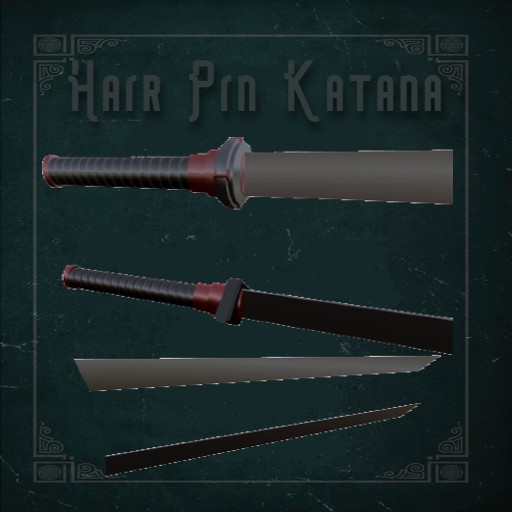 Hair Pin Katanas