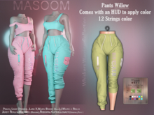 [[ Masoom ]] Whiskers Warrior Pants - Willow