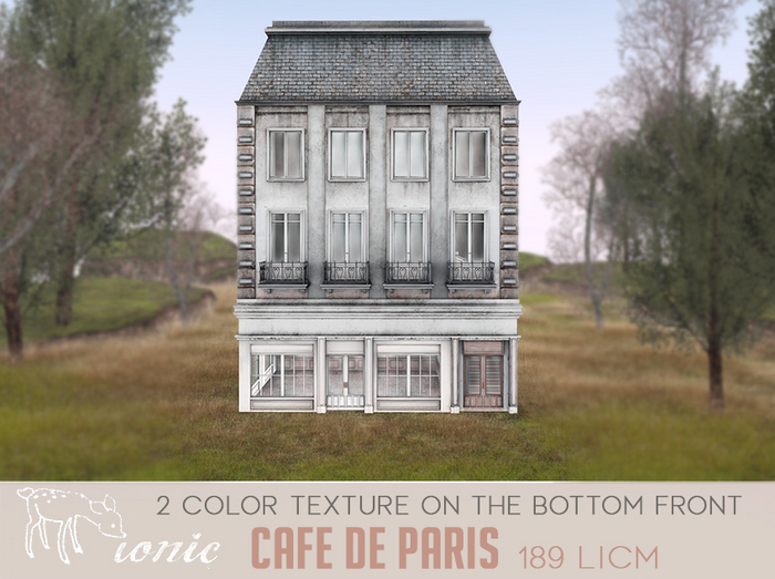ionic : Cafe de Paris - RARE