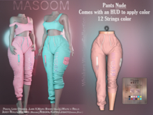 [[ Masoom ]] Whiskers Warrior Pants - Nude