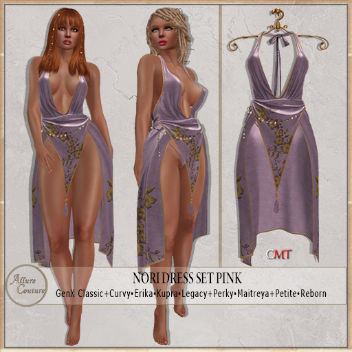 Nori Dress Set Pink (Add Me)