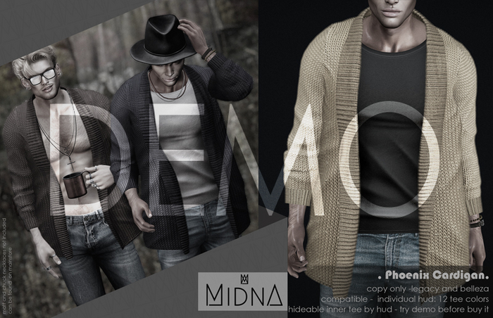 MIDNA - Phoenix Cardigan *DEMO*