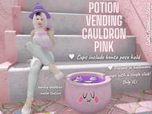 Potion Vending Cauldron pink- UwU Kawaii Store