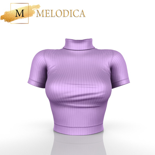 Lilac Claire Top