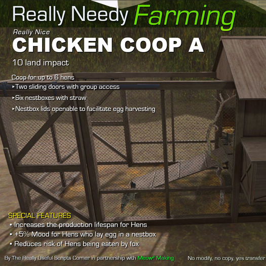*Really Nice Chicken Coop A