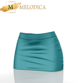 Teal Claire Skirt