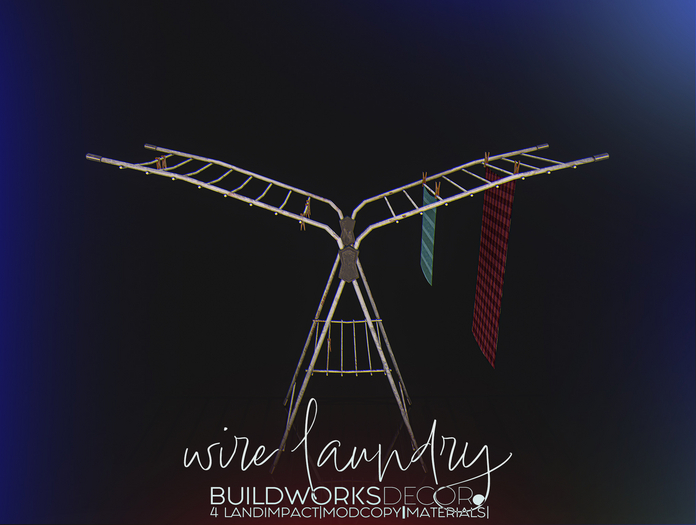 buildworksdecor ~ Wire Laundry / Boxed
