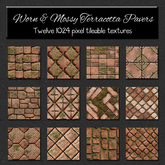*Wallflowers* Worn Terracotta Pavers