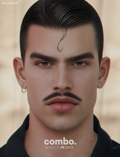Volkstone Gaspar Hairbase / Pack BLACK