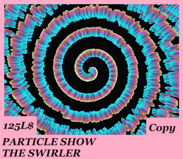 PARTICLE SHOW THE SWIRLER 
