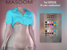 [[ Masoom ]] Starfire Top - FATPACK