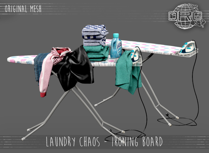 -DRD- Laundry Chaos - Ironing Board