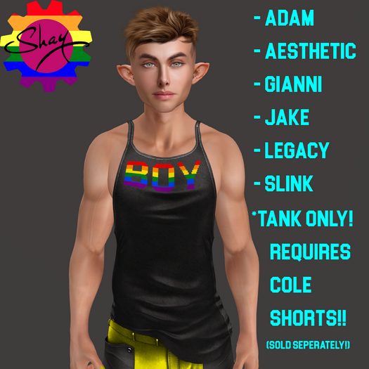 Cole Pride Tank Boy