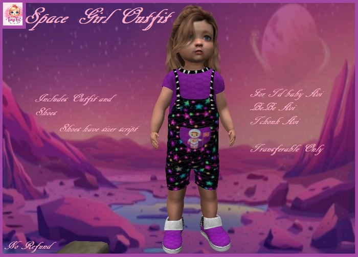 TTV Space Girl Outfit