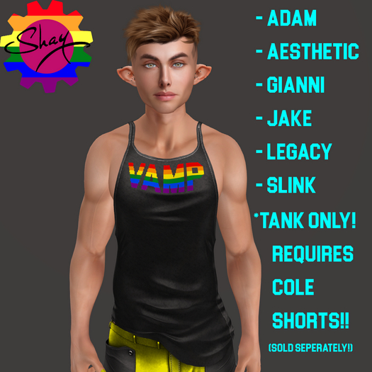 Cole Pride Tank Vamp
