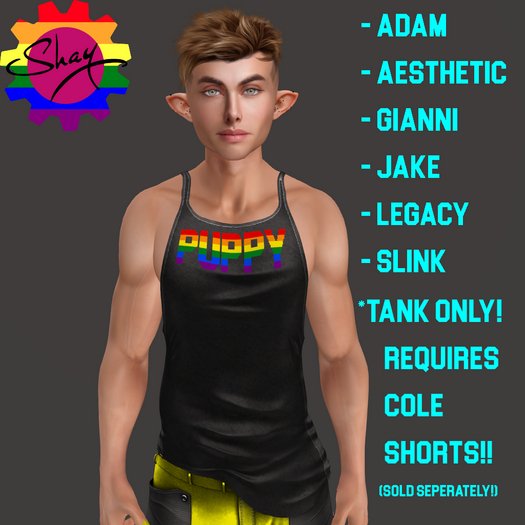 Cole Pride Tank Puppy
