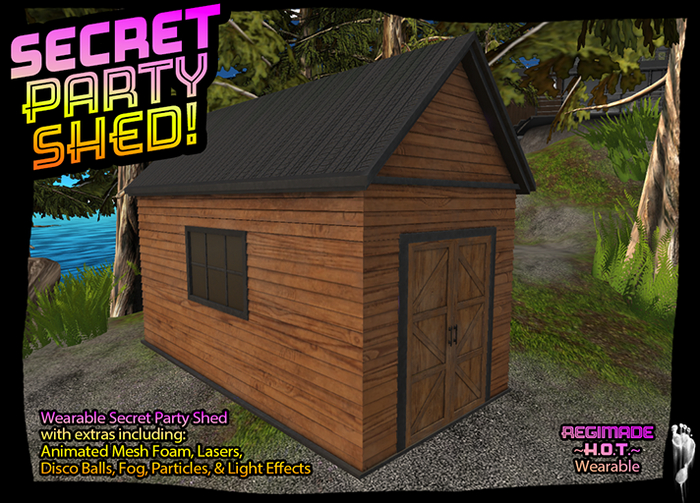 Secret Party Shed - Regimade ~HOT MOD~