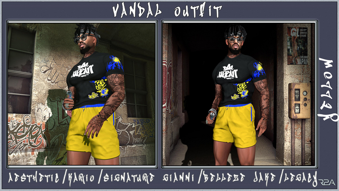 R2A-VANDAL OUTFIT YELLOW