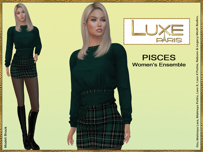 LUXE Paris PISCES Womens Ensemble