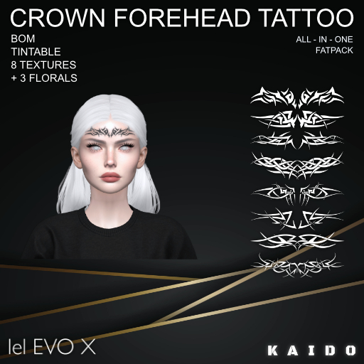 KAIDO - Crown Tattoo 