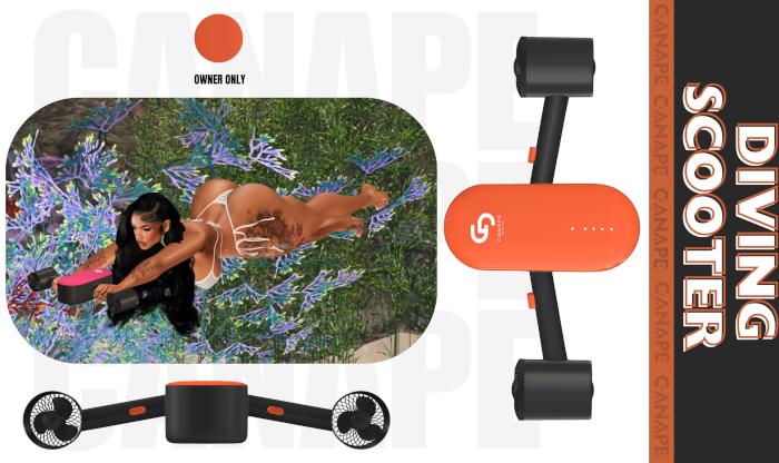[Canape] Diving Scooter ORANGE