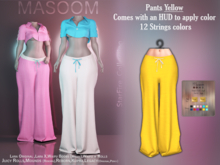 [[ Masoom ]] Starfire Pants - Yellow