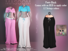 [[ Masoom ]] Starfire Pants - Black