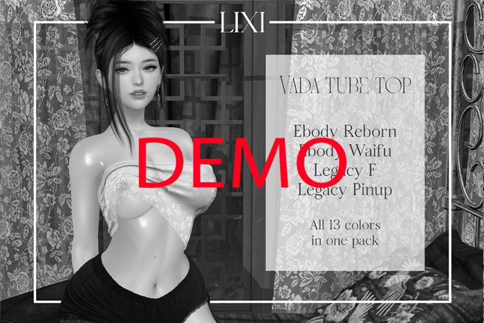 LIXI - Vada Tube Top - DEMO 