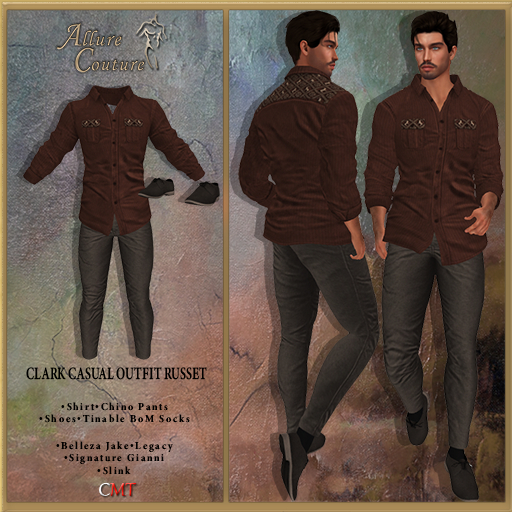 Clark Casual Outfit Rusett (Add Me)