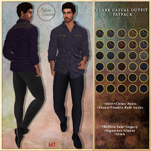 Clark Casual Outfit Fatpack (Add Me)