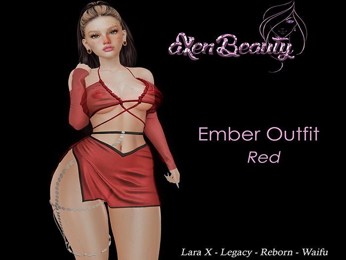aX: Ember Outfit Red