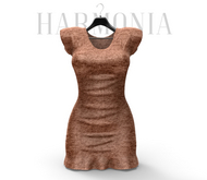 Beige Cotton Mollie Dress Reborn