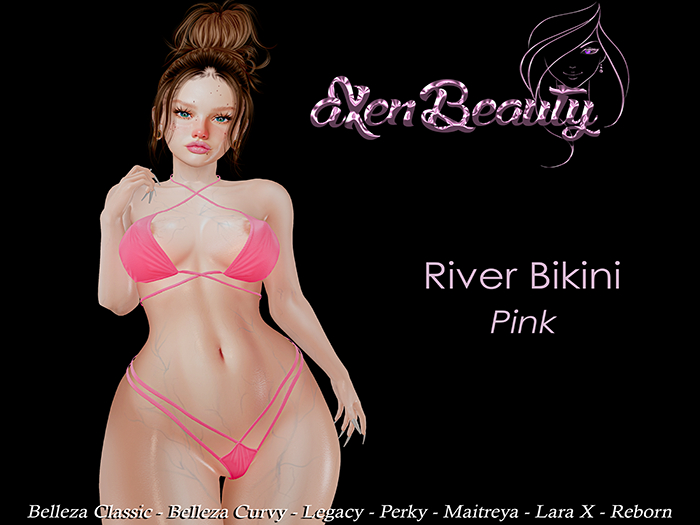 aX: River Bikini Pink