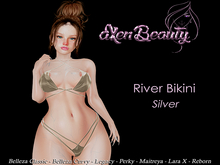 aX: River Bikini Silver